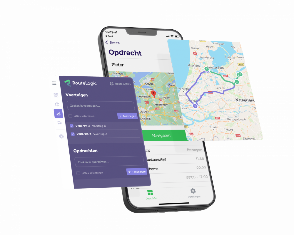 Koerier-app (routeplanner software voor koeriers)