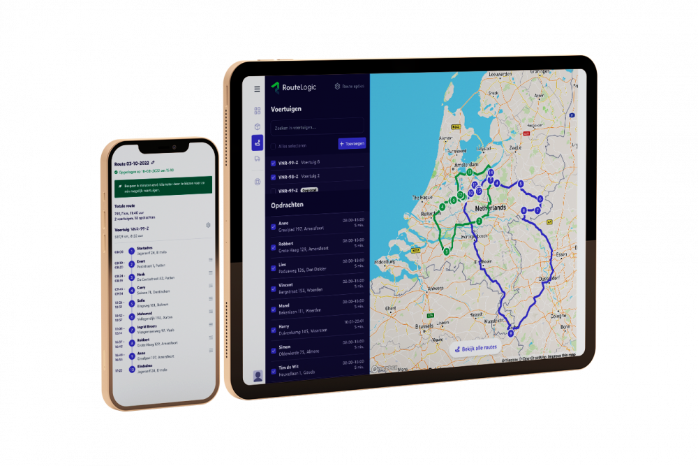 Duurzame routeplanner