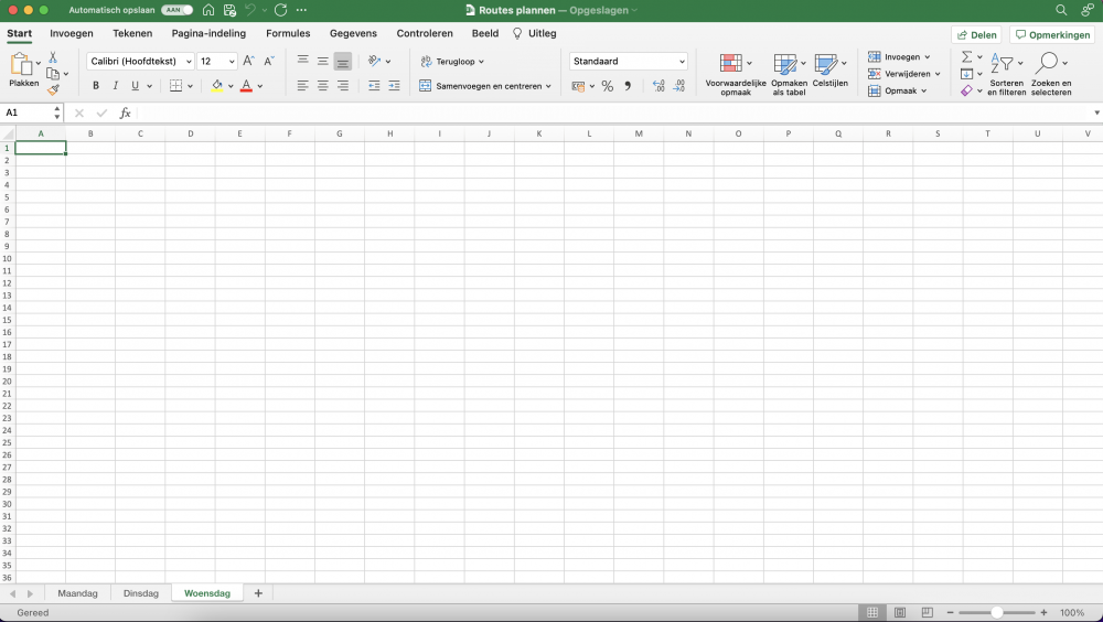 Transport planning in Excel maken & optimaliseren